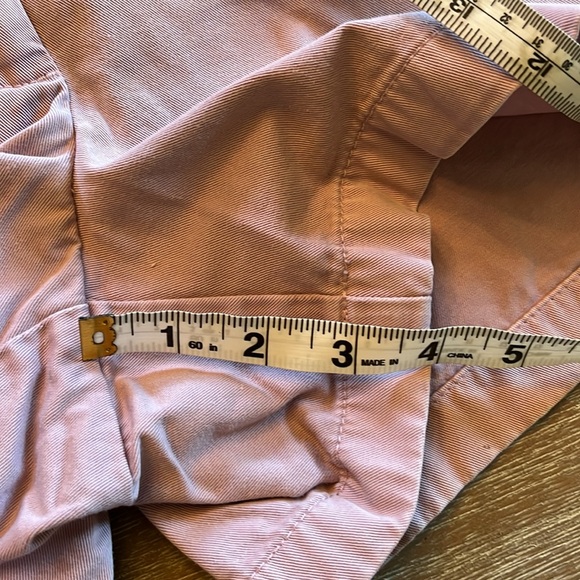 J. Crew chino shorts size 10 light purple mauve 100% cotton - Picture 3 of 7